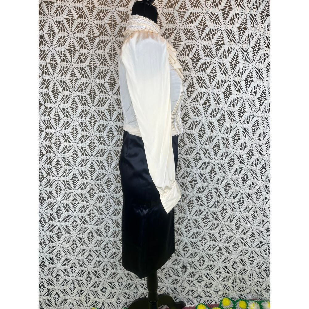 Maria Bianca Nero Black Knee Length Pencil Skirt - Picture 2 of 7